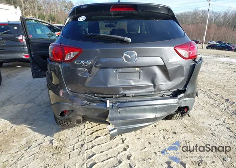 2016 Mazda Cx-5 Grand Touring из США, поврежденный, VIN JM3KE4DY7G0889561